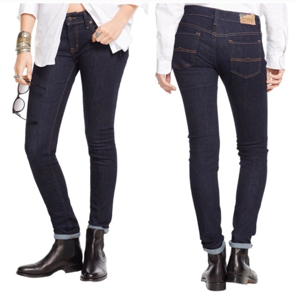 Denim & Supply Ralph Lauren skinny dark wash jeans